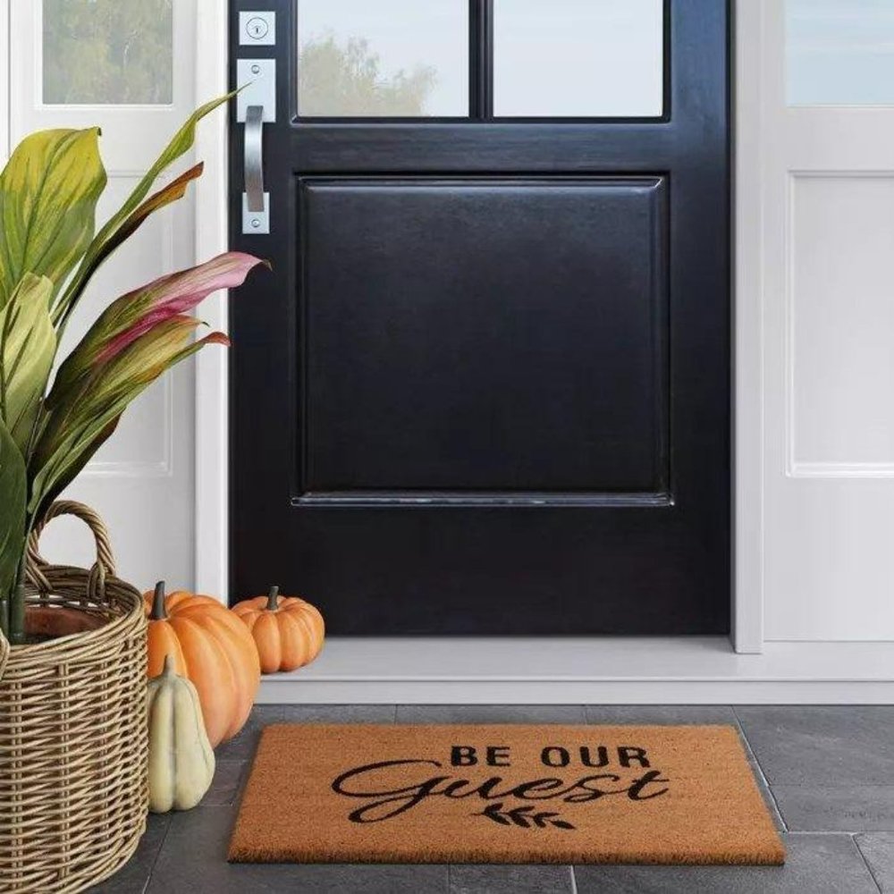 Be Our Guest Doormat Black Beauty and the Beast - Picture 2 of 4